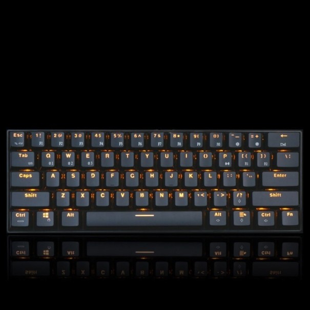 Podsvietená klávesnica dual mode K356 čierna 2