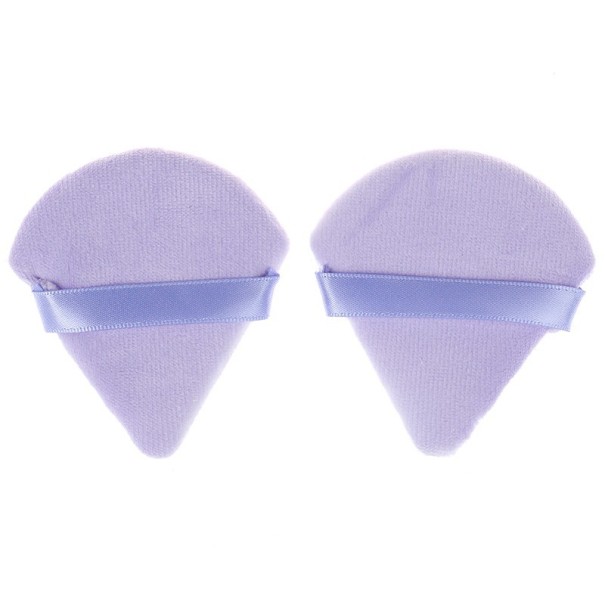 Poederspons 2 stuks P3641 lichtpaars