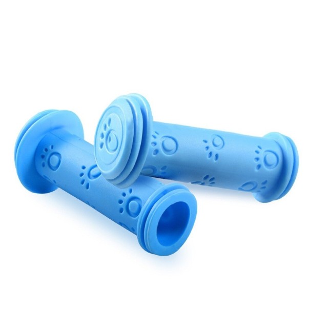 Poignées de vélo pour enfants bleu