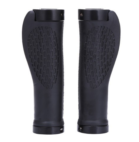 Poignées ergonomiques pour vélo noir