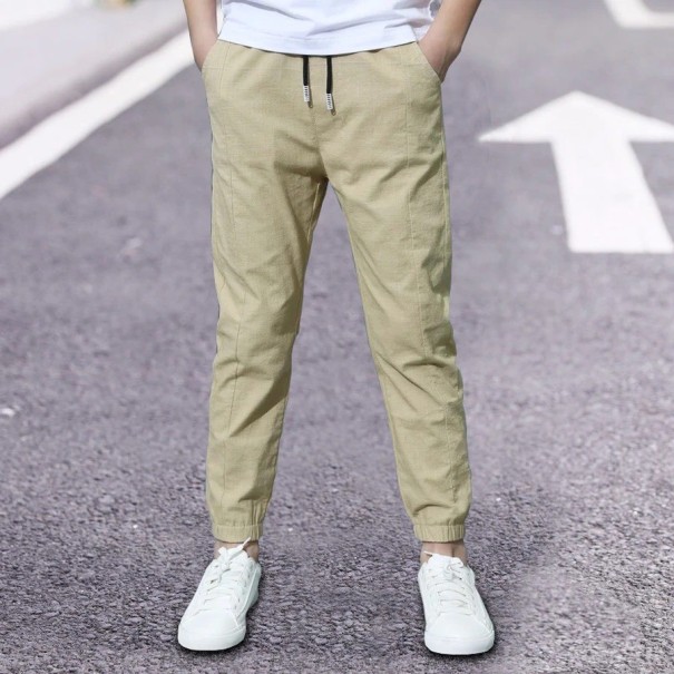 Poikien housut L2247 khaki 10