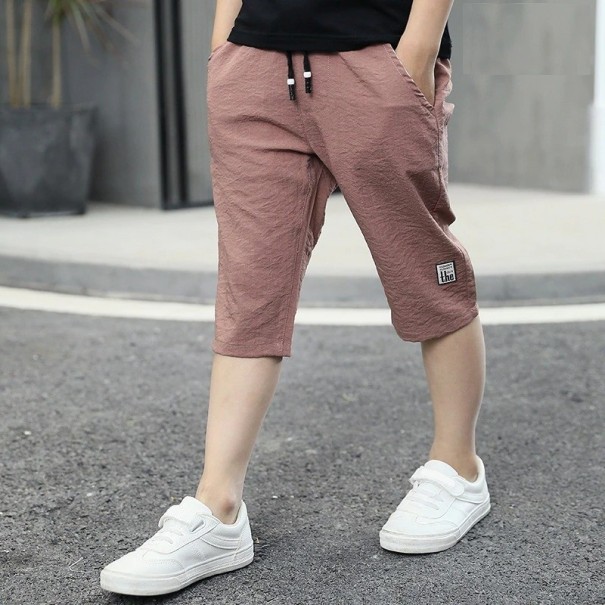 Poikien shortsit L2242 vanhanroosa 10
