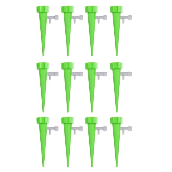 Pointe d'arrosage pour pot de fleurs vert 12 pcs