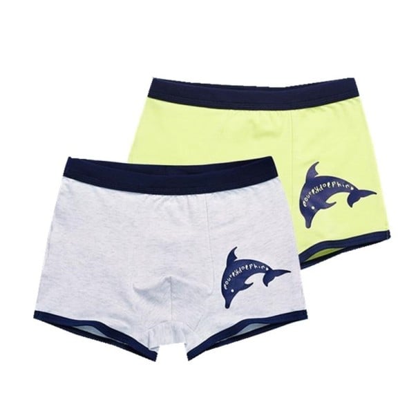 Pojkar boxershorts med delfin - 2 st. 9 B