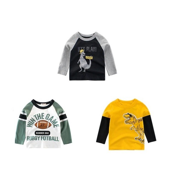 Pojkar långärmad T-shirt B1440