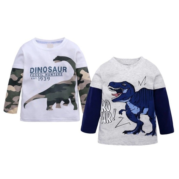 Pojkar långärmad T-shirt B1621