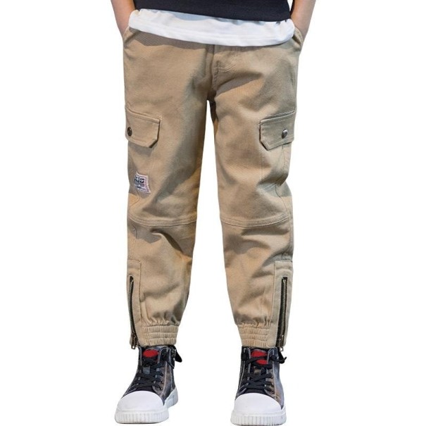 Pojkbyxor L2249 khaki 6