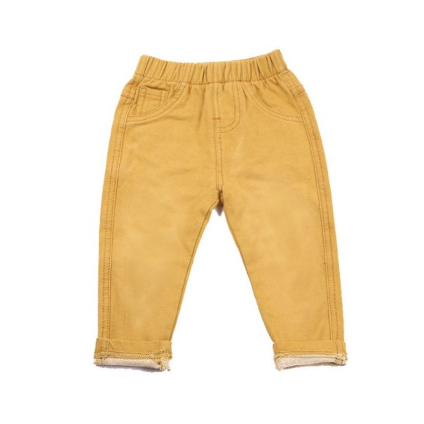 Pojkjeans J2532 gul 9-12 månader
