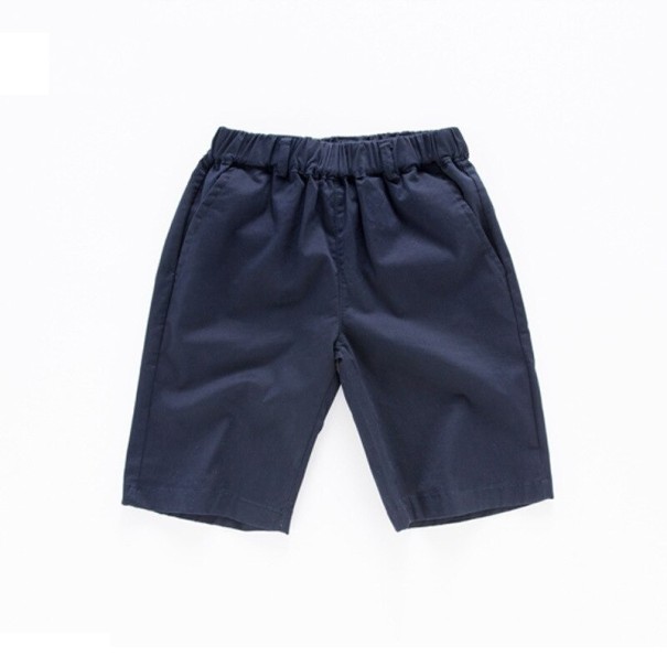Pojkshorts L2209 mörkblå 14