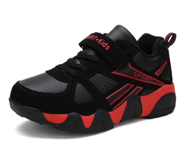 Pojksneakers Arthur röd 29,5