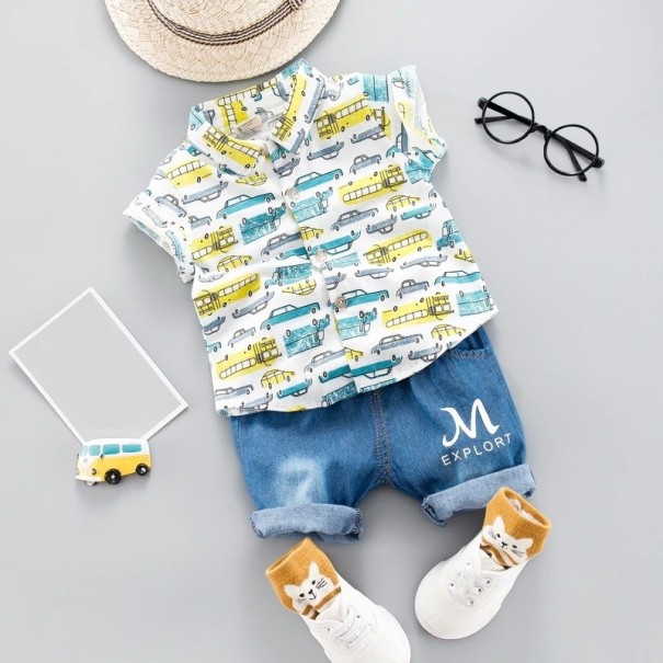 Pojktröja och shorts L1708 4