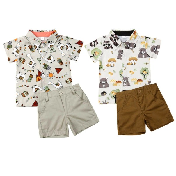 Pojktröja och shorts L1713