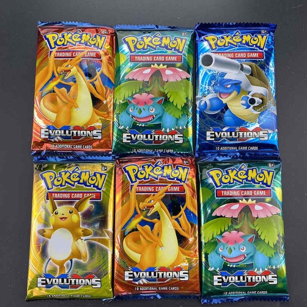 Pokemon Card GX VMax EX Pack Pokemon kereskedési kártyák kártyajáték Pokemon kártyakészlet 20db 2