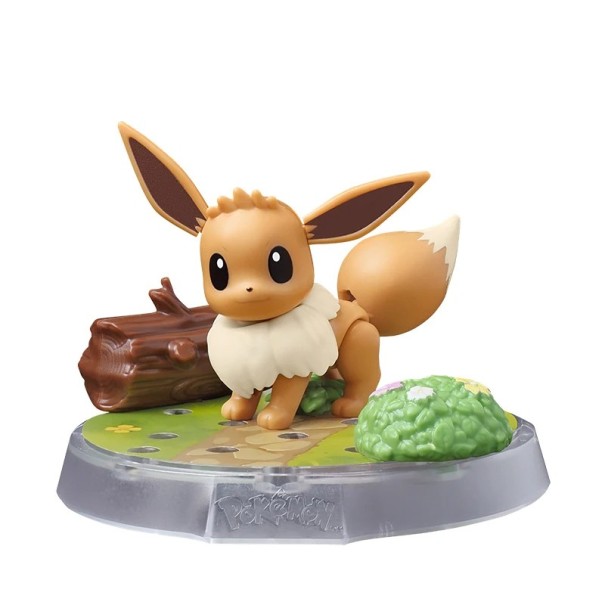 Pokemon Eevee foldbar actionfigur legetøj til børn Pokemon-serien figur foldbar model bevægelig figur Pokemon-samling 1