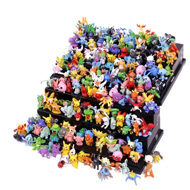 Pokémon-figurer för barn 144 st