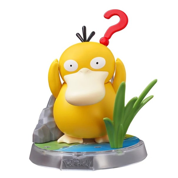 Pokemon Psyduck, faltbare Actionfigur, Spielzeug für Kinder, Figur aus der Pokemon-Serie, faltbares Modell, bewegliche Figur, Pokemon-Kollektion 1