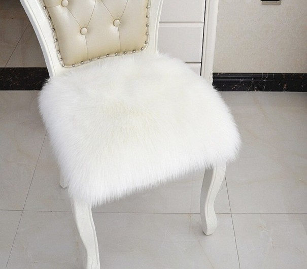 Pokrowiec na krzesło E2383 biały