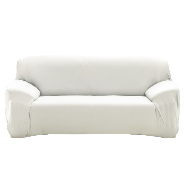 Pokrowiec na siedzenie Z148 biały Sofa 3-osobowa (190 - 230 cm)