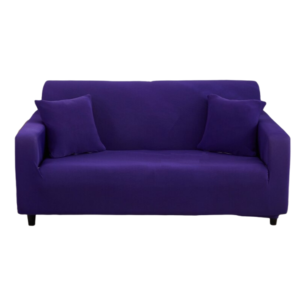 Pokrowiec na siedzenie Z148 ciemny fiolet Sofa 4-osobowa (235 - 300 cm)