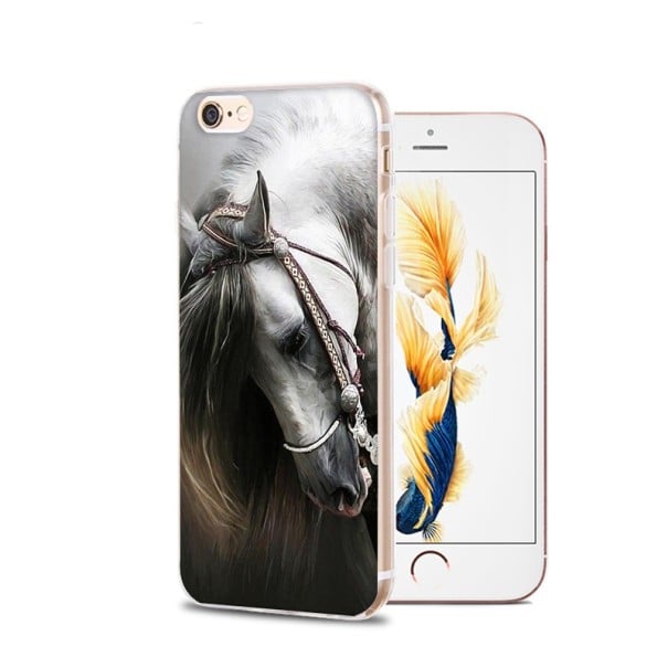 Pokrowiec ochronny na iPhone - konie 5S 1