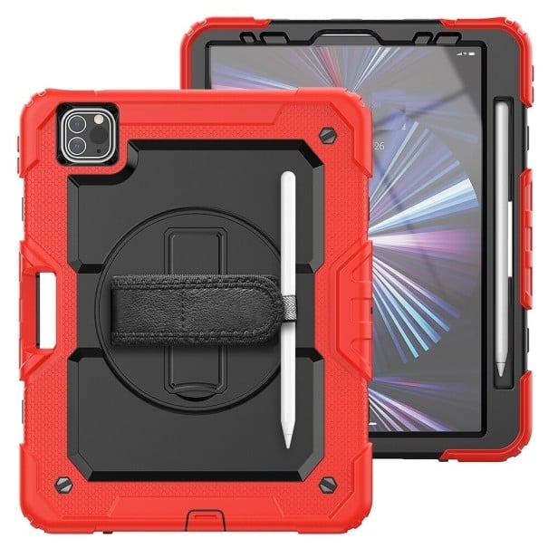 Pokrowiec ochronny z uchwytem do Apple iPad Air 3 (2019) / Pro 10,5" (2017) czerwony