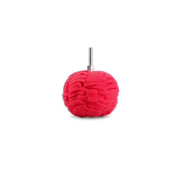 Polijstballen rood 10 cm