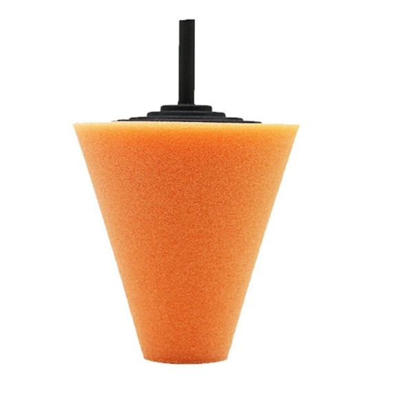 Polijstschuimkegel oranje