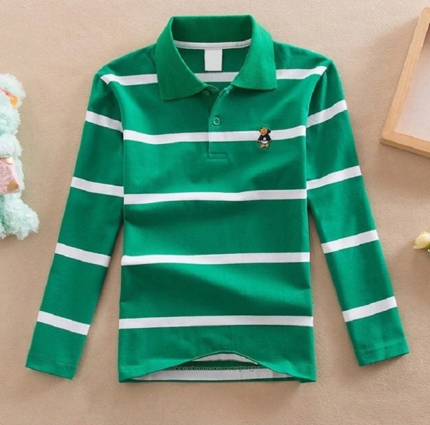 Poloshirt für Jungen B1524 grün 7