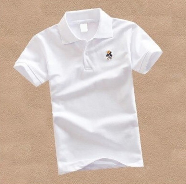Poloshirt für Jungen B1537 weiß 9