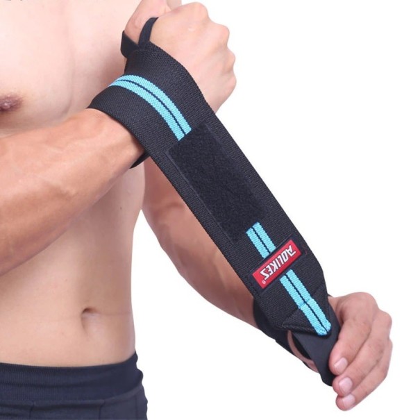 Polsbandages 2 stuks P3723 blauw