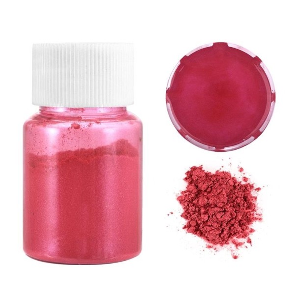 Polvere metallica per resina 10 g rosso