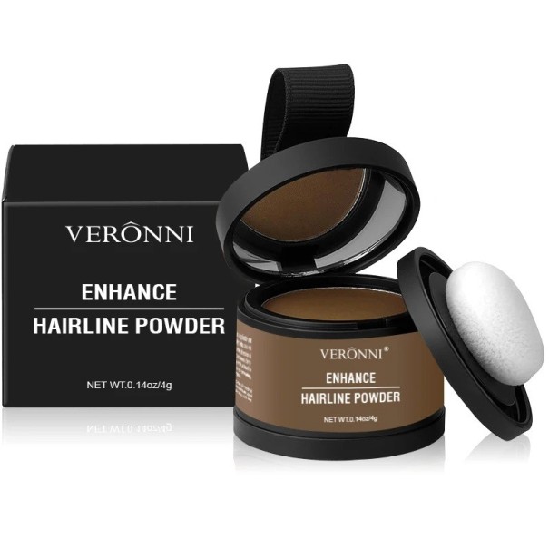 Polvo rellenador de línea capilar 4g Corrección de esquinas y cabello fino Efecto inmediato Aspecto natural Fácil aplicación Engrosador del cabello Light Brown Polvo rellenador de línea capilar 4g Corrección de esquinas y cabello fino Efecto inmediato Aspecto natural Fácil aplicación Engrosador del cabello Light Brown
