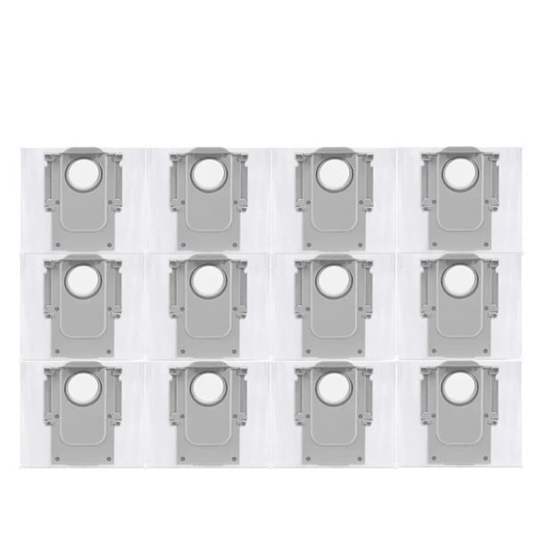 Pölypussit robottipölynimuriin 12 kpl 218 x 120 mm kestävät monikerroksiset pussit Roborock Q Revo MaxV Q Revo S ja Q Revo Pro 1