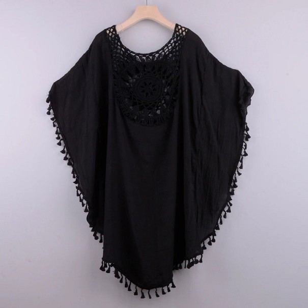 Poncho de mujer P474 negro