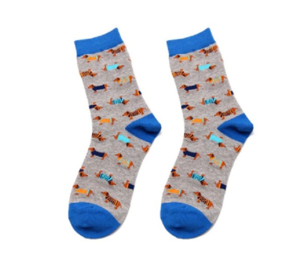 Ponožky s potlačou psov 5