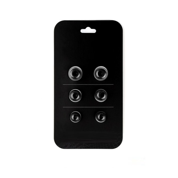 Pontos de substituição para auriculares 3 pares K2104 preto