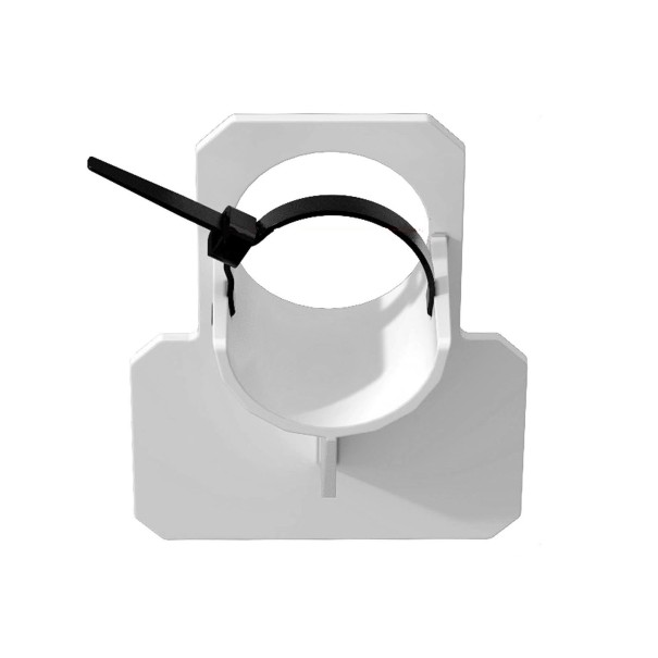 Poolschlauchhalter grau
