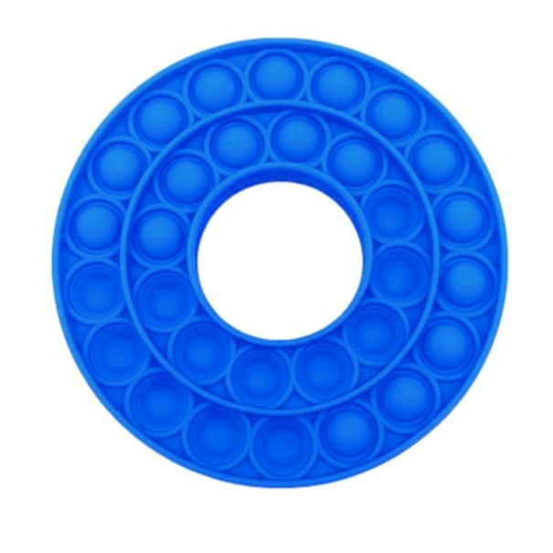 Pop it anti-stressz játék kör T323 kék