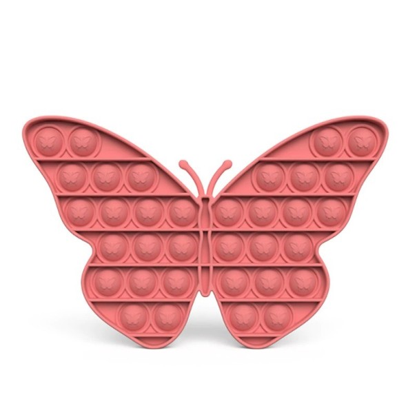 Pop it antystresowa zabawka motyl T438 różowy