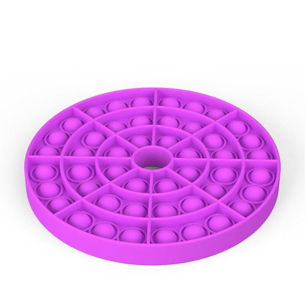 Pop it cerc de jucărie anti-stres T292 violet