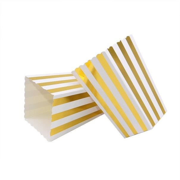 Popcornbox 12 Stk golden 1