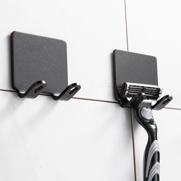 Porta cuchillas de afeitar 2 uds. negro