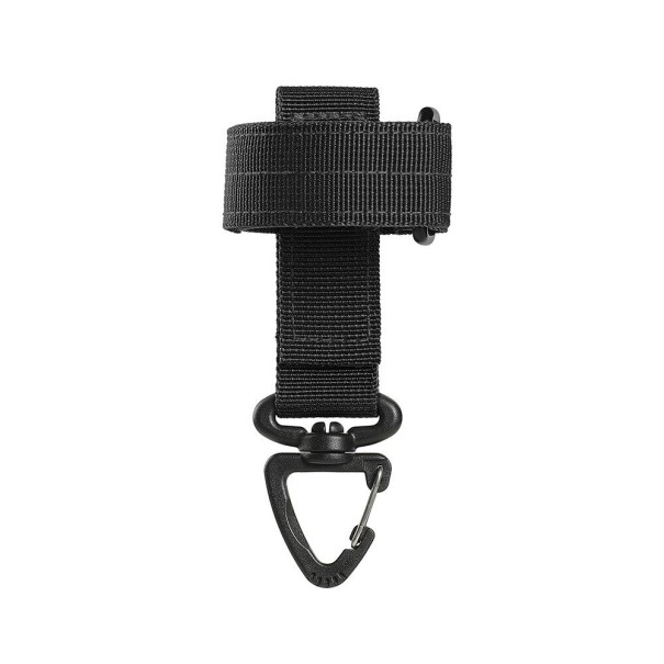 Porta guantes con velcro negro