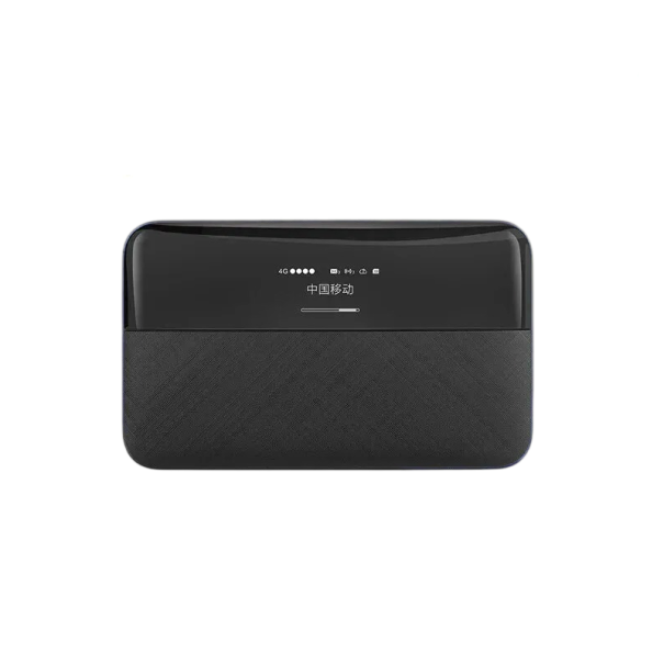 Portable 4G LTE WiFi Router 150 Mb/s 6000 mAh Micro USB Black Mobile Hotspot with Display for Travel and Internet Sharing for Up to 10 Devices 1