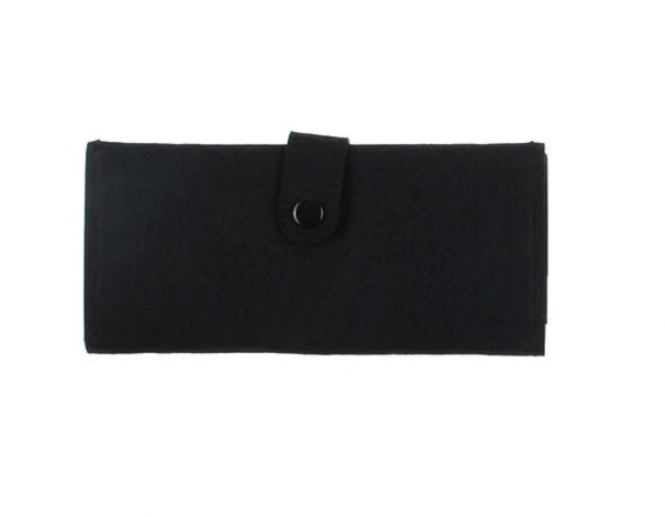 Portafoglio da uomo grande M626 nero