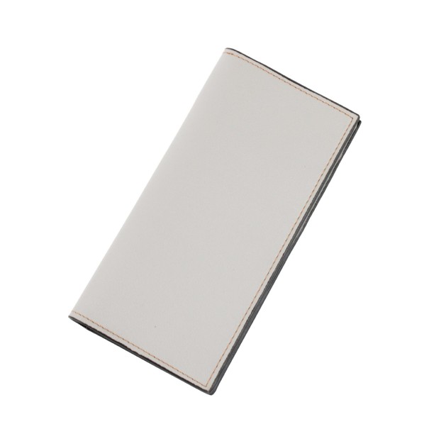 Portafoglio da uomo in pelle grande M608 bianco