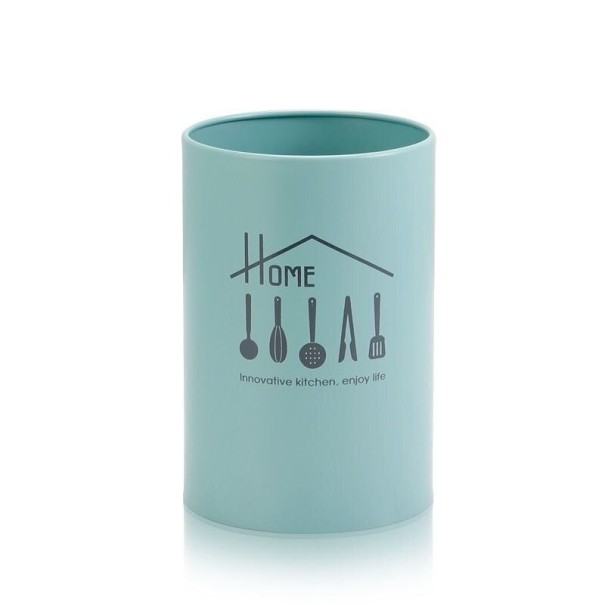 Portaposate in acciaio inox blu