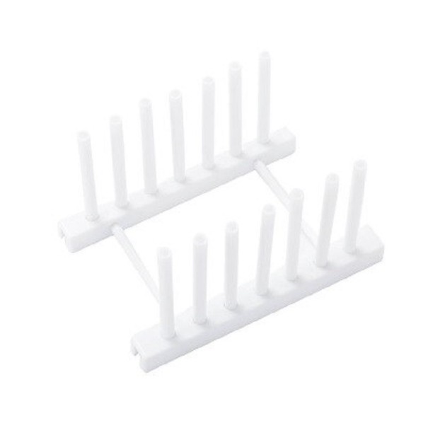 Porte-assiettes blanc