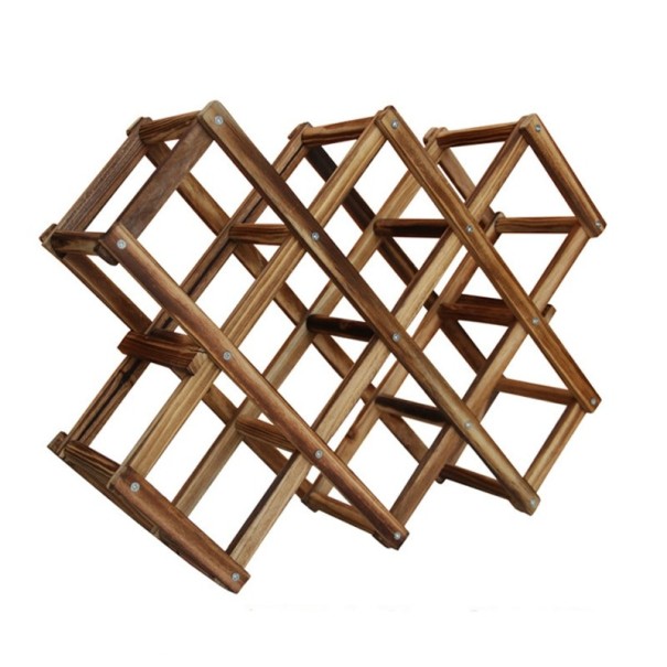 Porte-bouteilles en bois 1