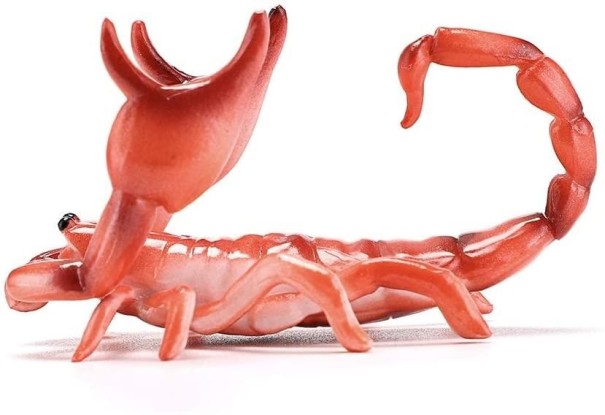 Porte-crayon scorpion orange